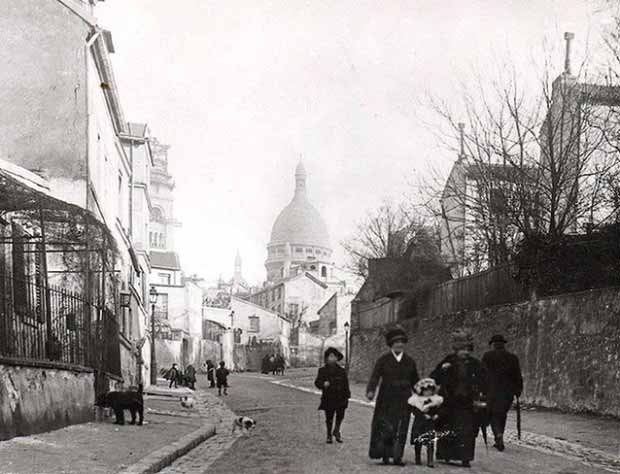 Montmartre Barrio bohemio Paris. El barrio de los artistas.