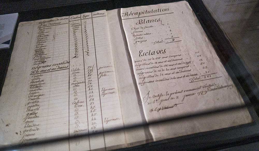 Jardín de los archivos nacionales, uno de los museos gratis en París.