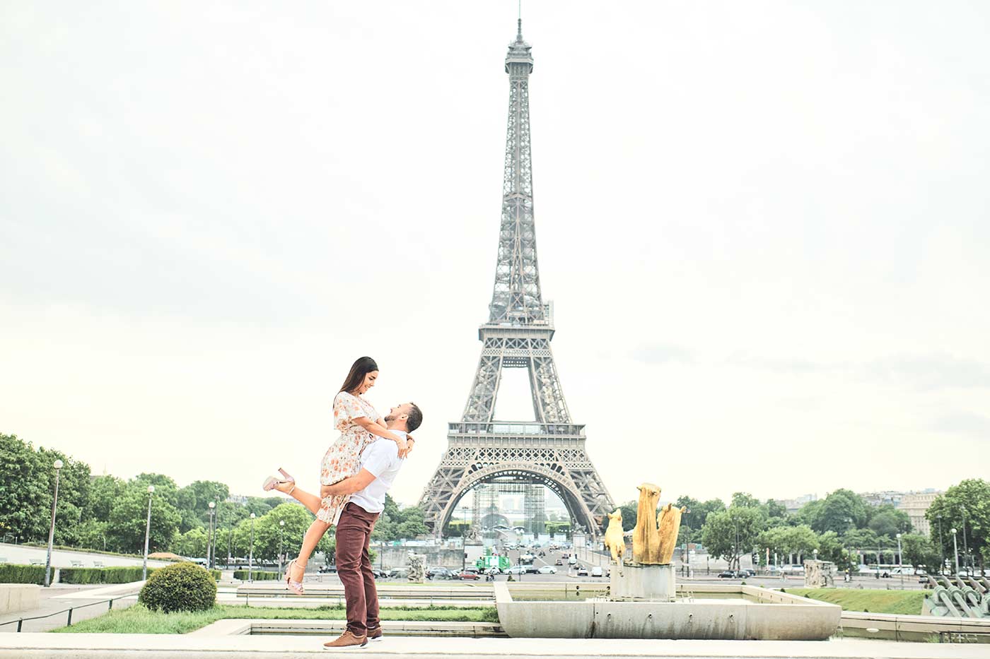 Torre Eiffel de Paris Sesion de fotos