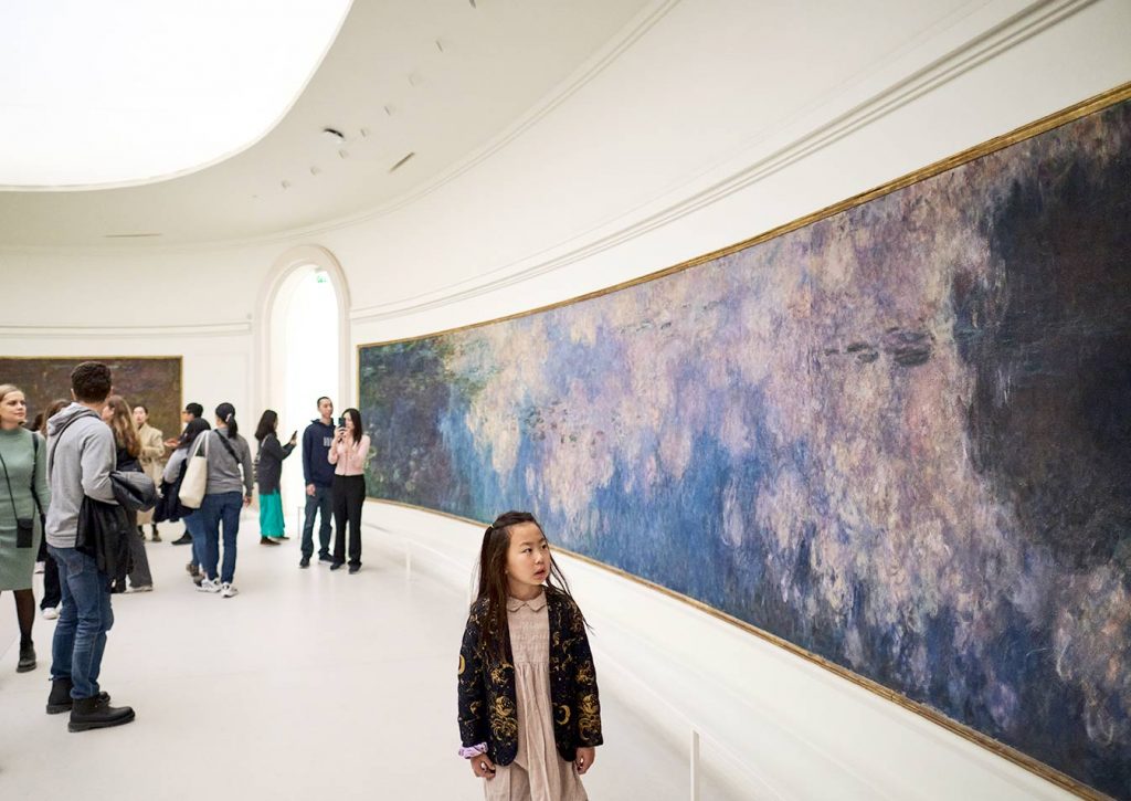 Museo de la Orangerie, qué museos visitar en París. Museos gratis en París el primer domingo del mes.