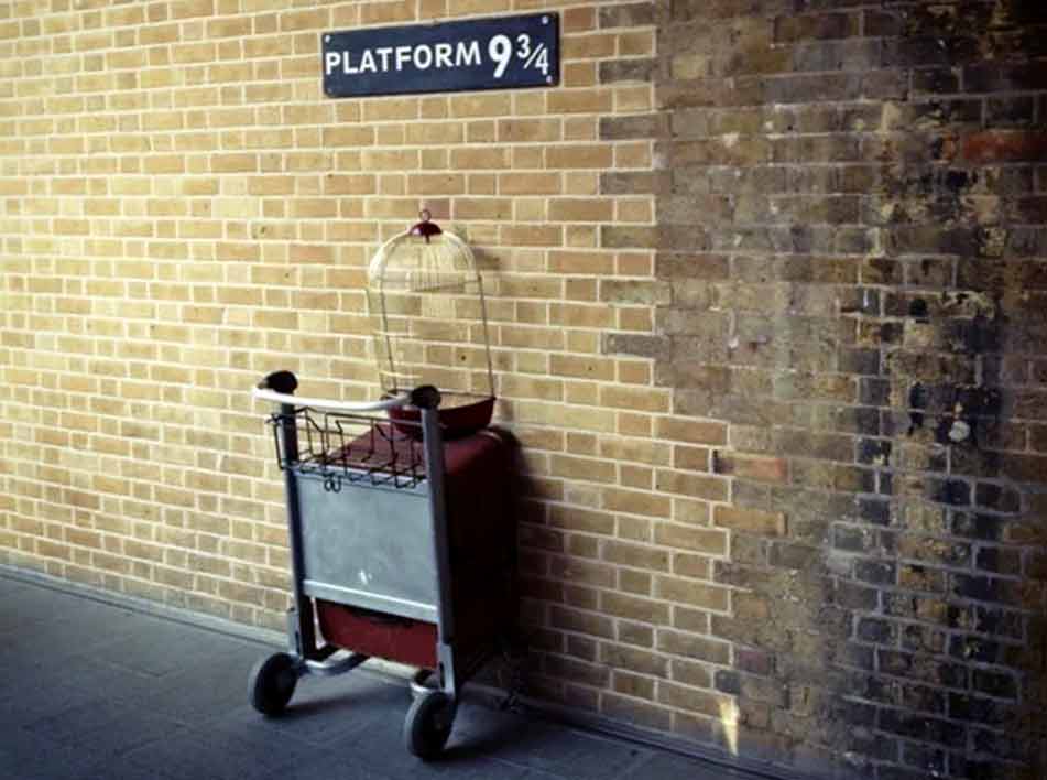 Qué hacer gratis en Londres. Foto en la plataforma 9 3/4