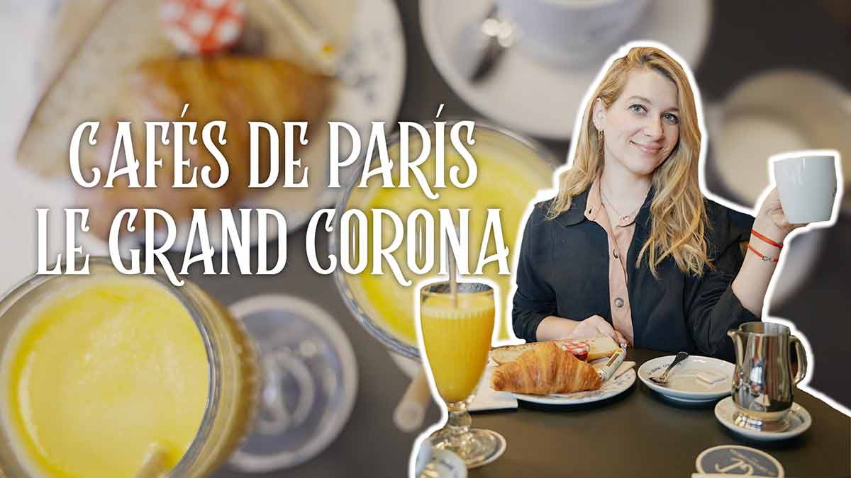 Desayuno típico francés en Le Grand Corona