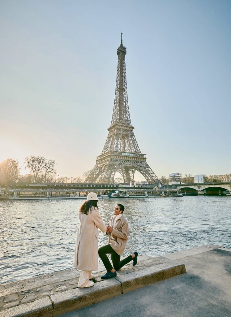 Sesión de fotos en París con fotógrafo profesional